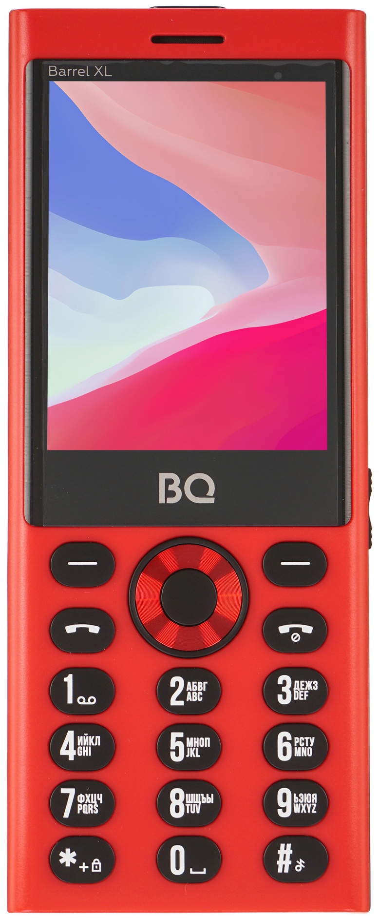Мобильный телефон BQ 2832 Barrel XL красный/черный SC6531E