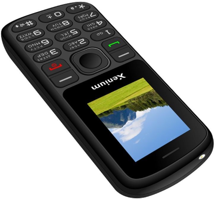 Мобильный телефон Xenium X160 черный моноблок 1.77" 128x160 Nucleus GSM900/1800 MP3