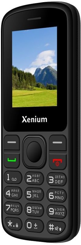 Мобильный телефон Xenium X160 черный моноблок 1.77" 128x160 Nucleus GSM900/1800 MP3