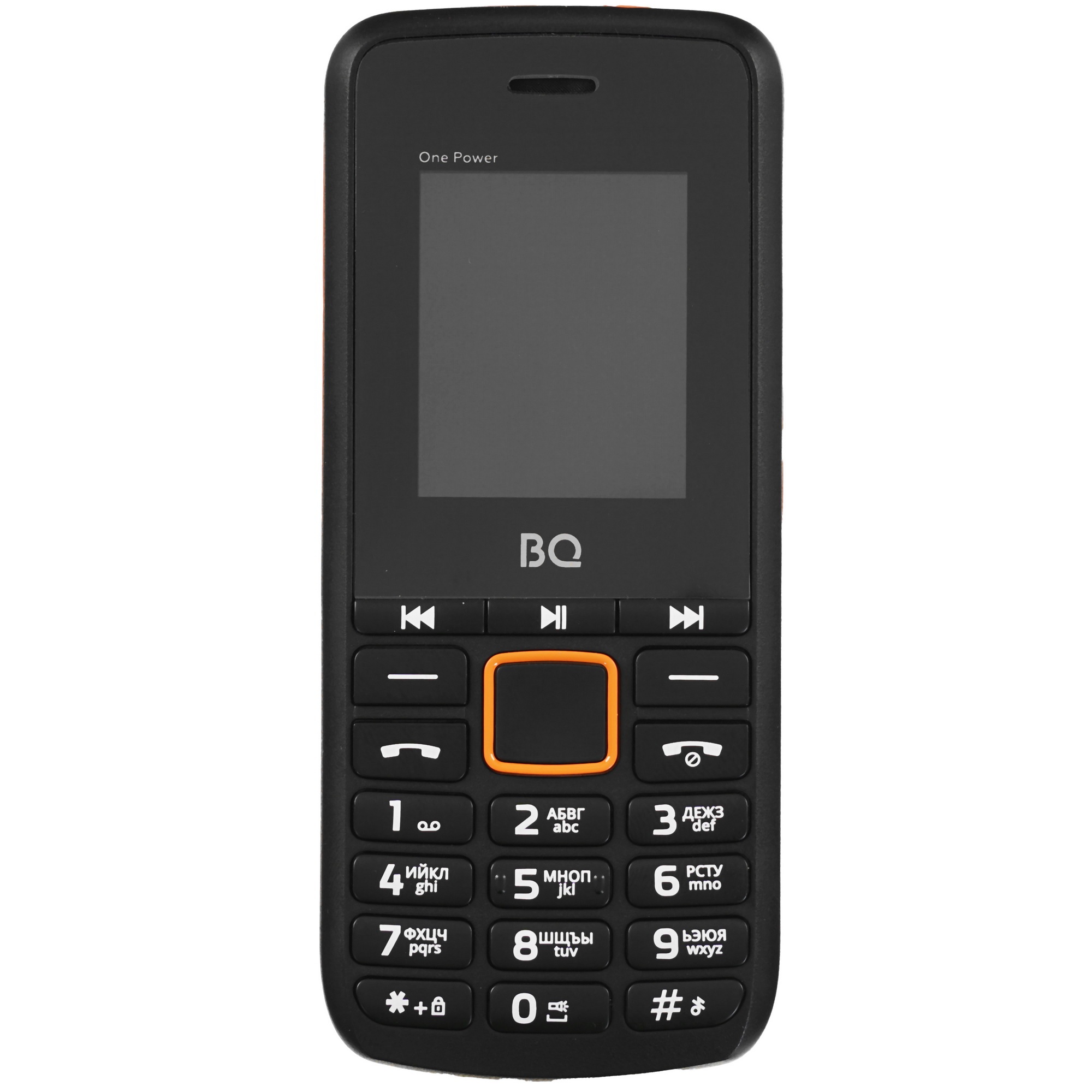 Мобильный телефон BQ 1846 One Power черный/Orange SC 6531E