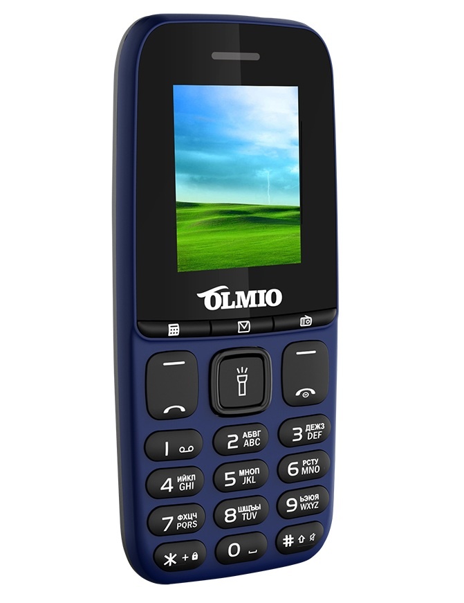 Мобильный телефон Olmio A15 синий