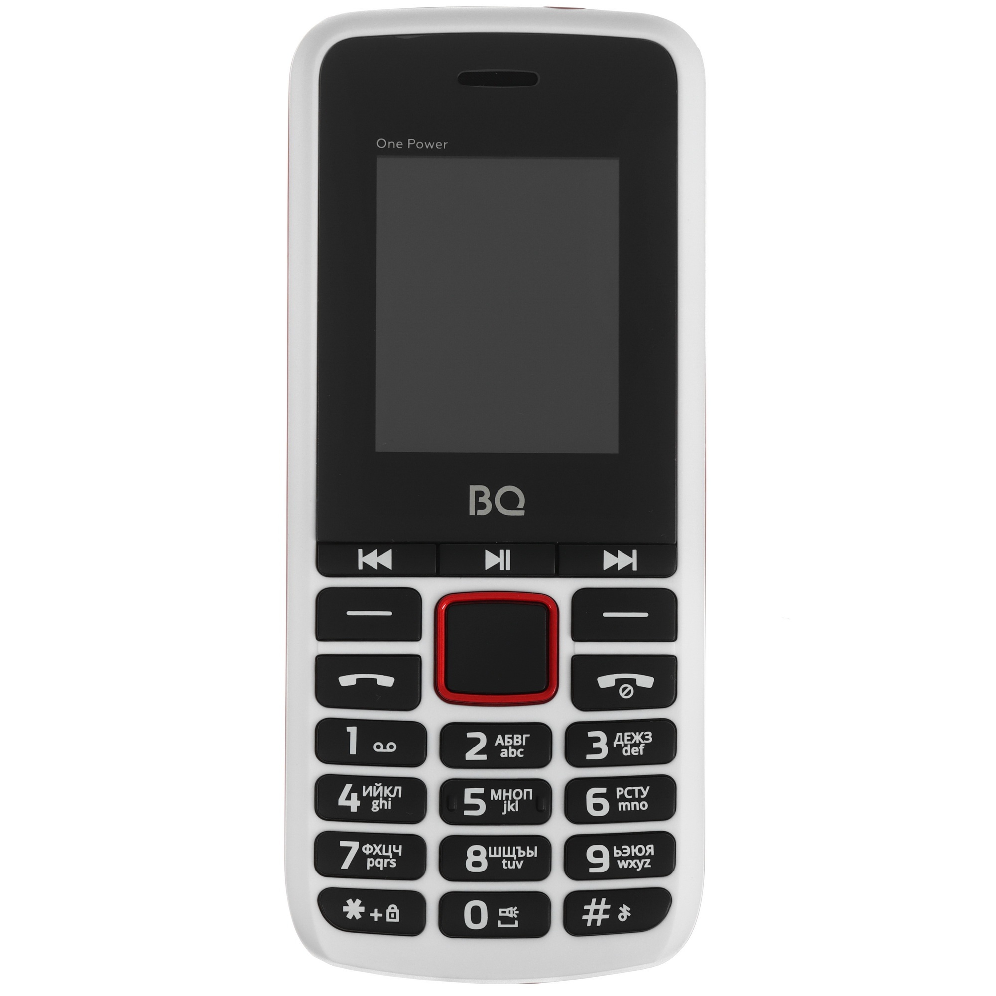 Мобильный телефон BQ 1846 One Power белый/красный SC 6531E