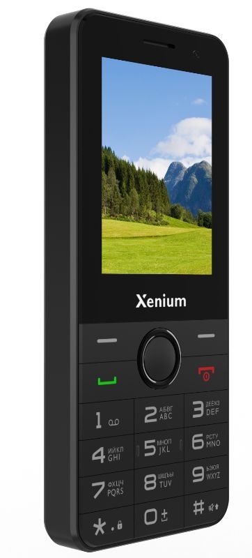 Мобильный телефон Xenium X900 черный моноблок 1.77" 320x240 Spreadtrum ThreadX RTOS 0.3Mpix GSM900/1