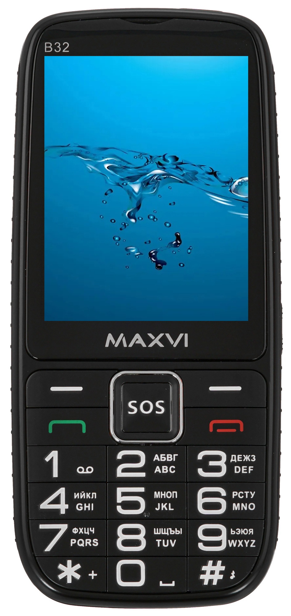 Мобильный телефон Maxvi B32 черный