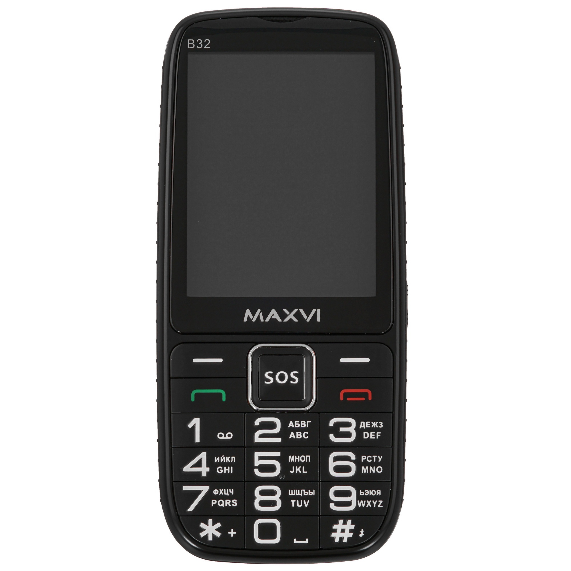 Мобильный телефон Maxvi B32 черный