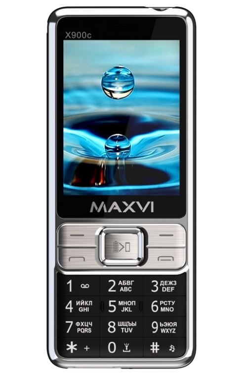 Мобильный телефон Maxvi X900c черный