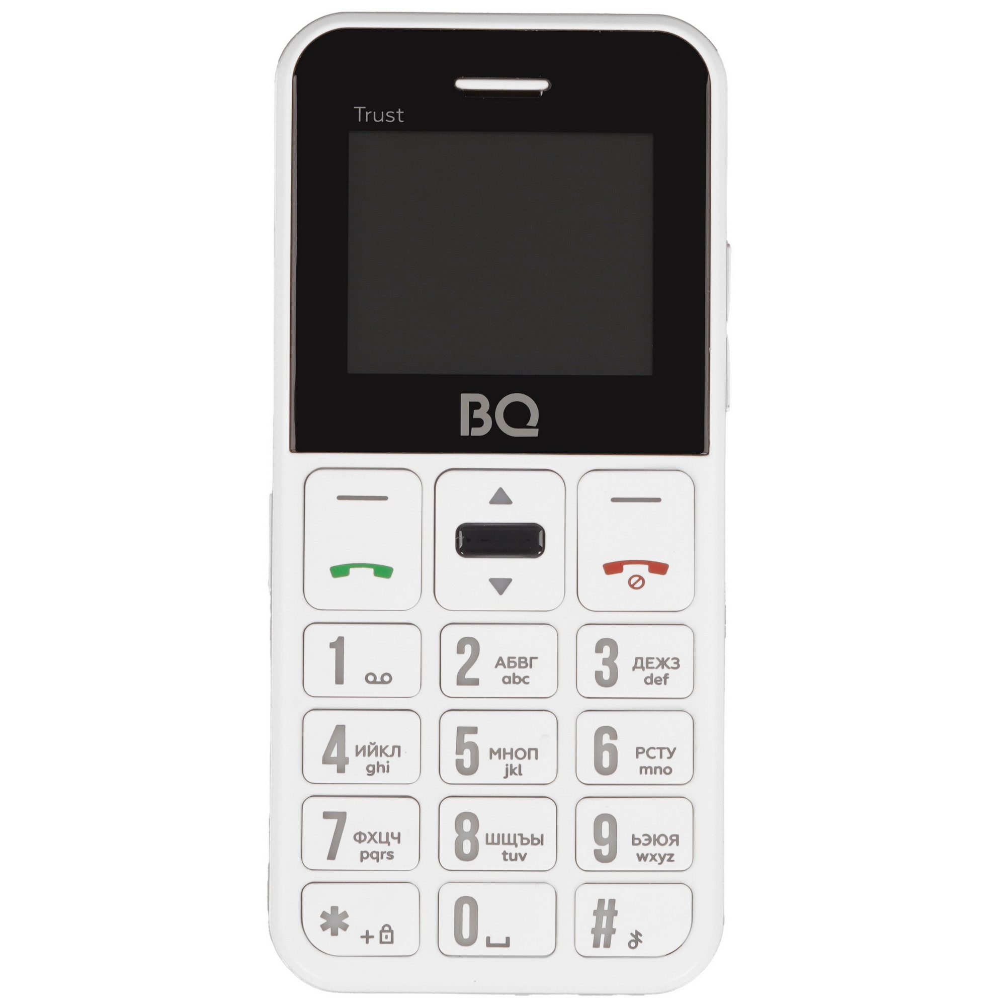 Мобильный телефон BQ 1866 Trust белый MTK6261