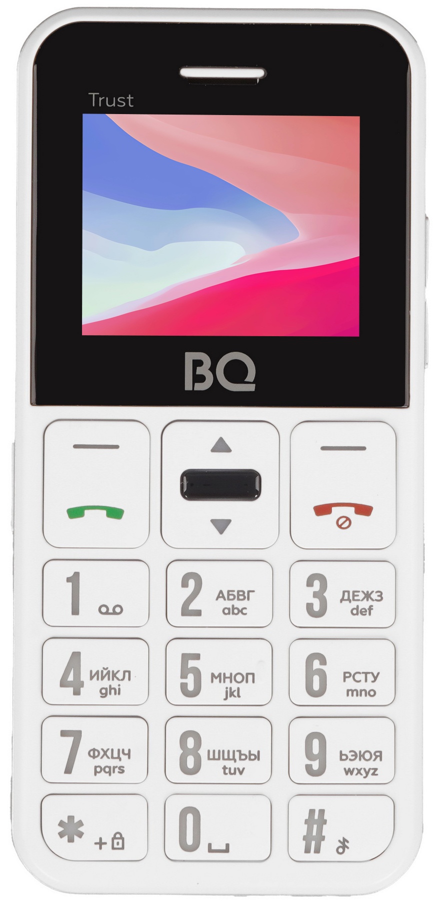 Мобильный телефон BQ 1866 Trust белый MTK6261