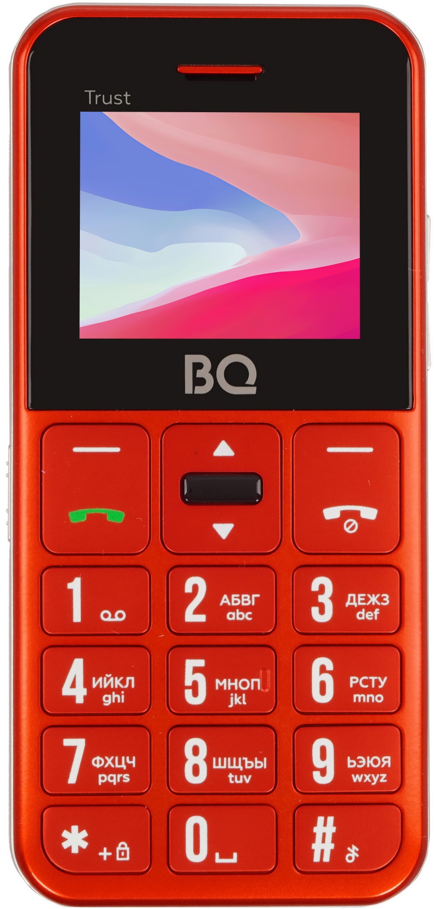 Мобильный телефон BQ 1866 Trust красный MTK6261