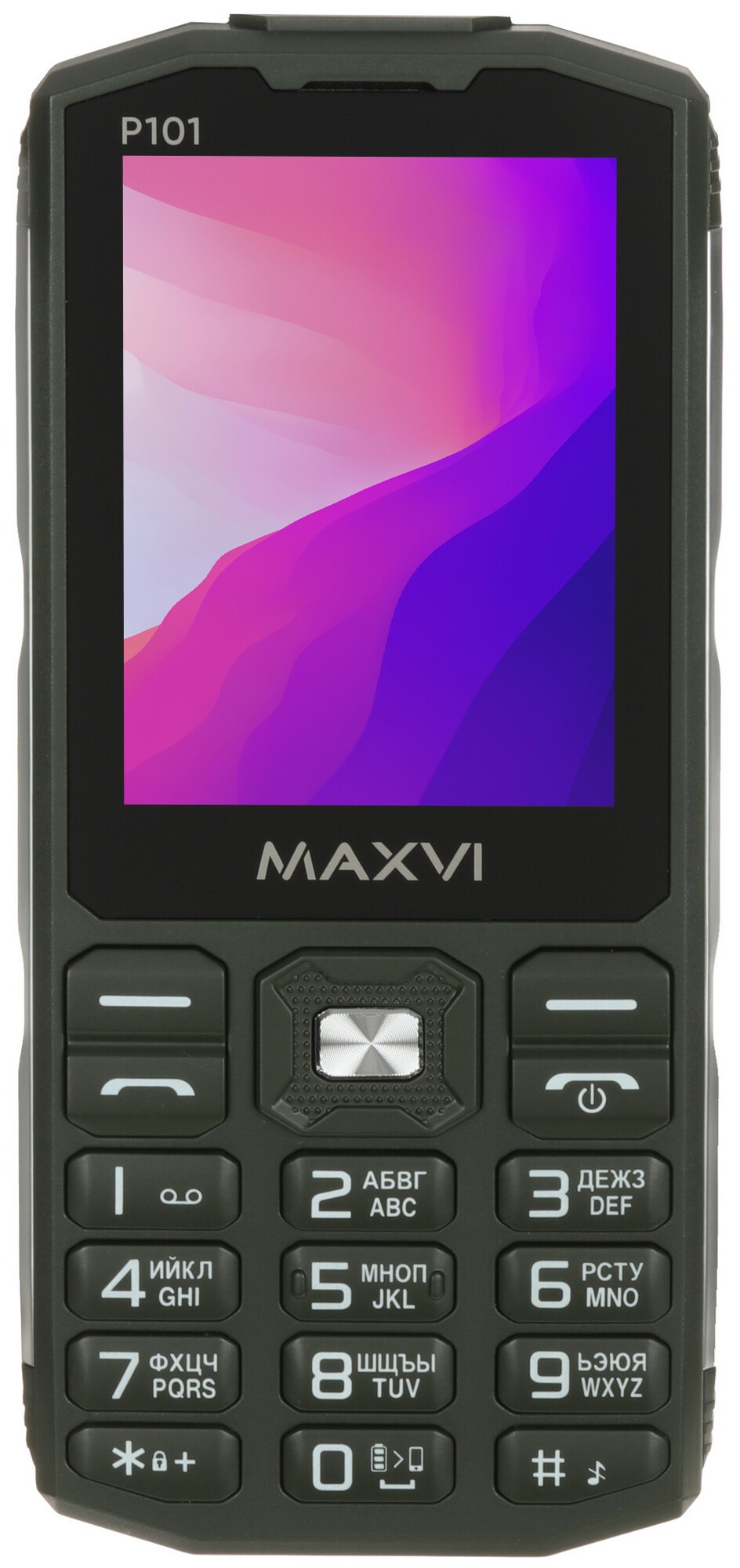 Мобильный телефон Maxvi P101 зеленый
