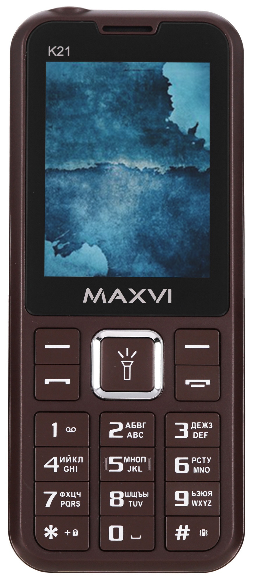 Мобильный телефон Maxvi K21 шоколадный