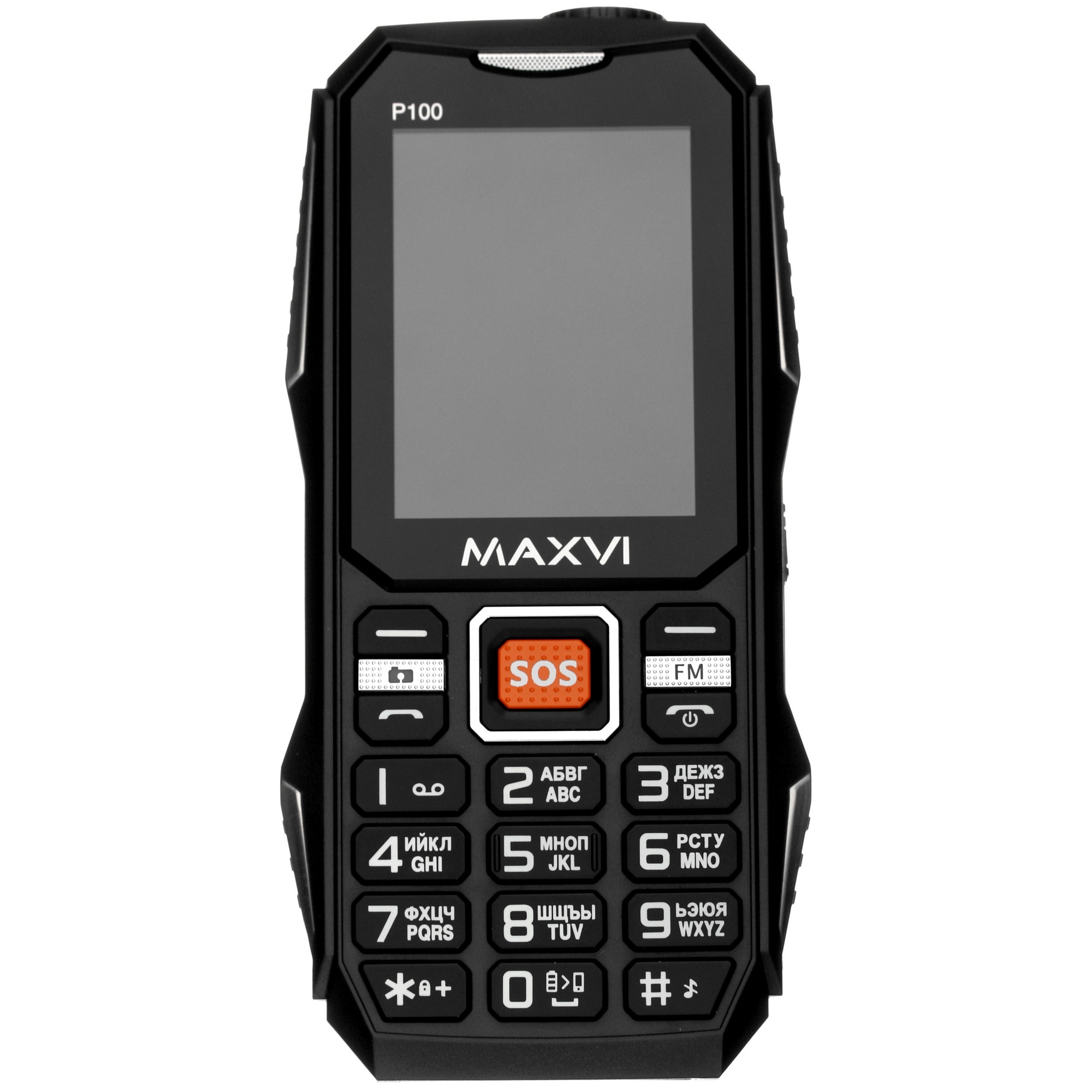 Мобильный телефон Maxvi P100 черный
