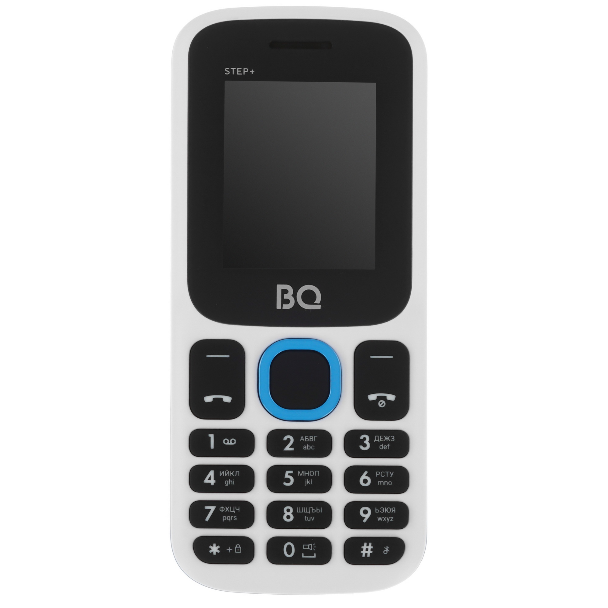 Мобильный телефон BQ 1848 Step+ белый/синий