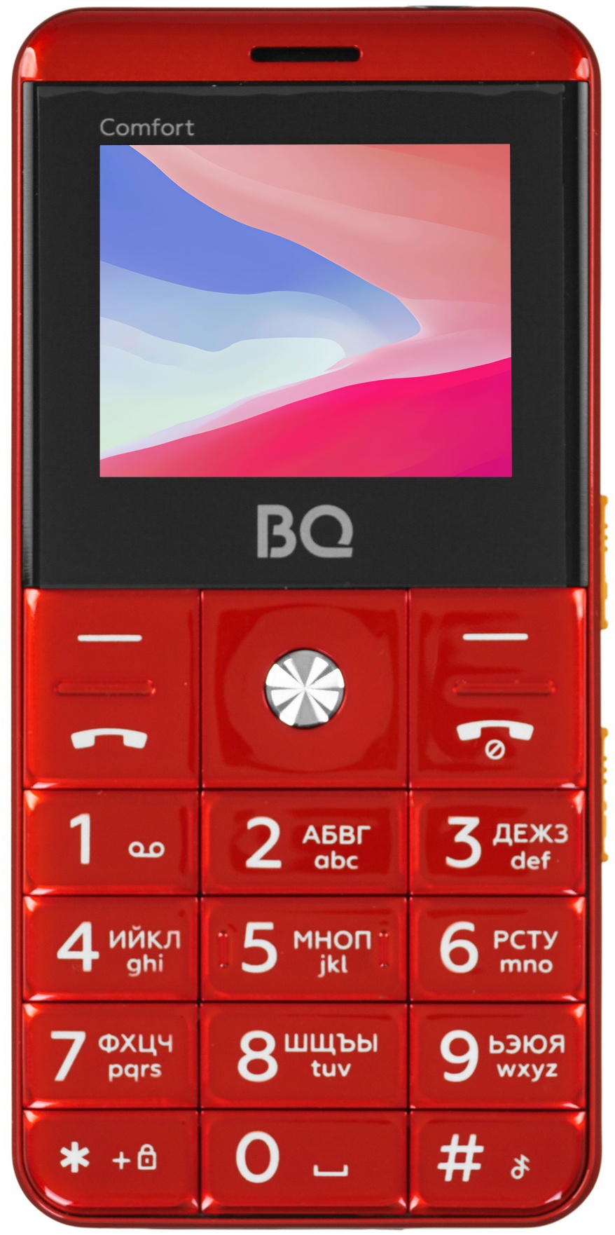 Мобильный телефон BQ 2006 Comfort красный/черный