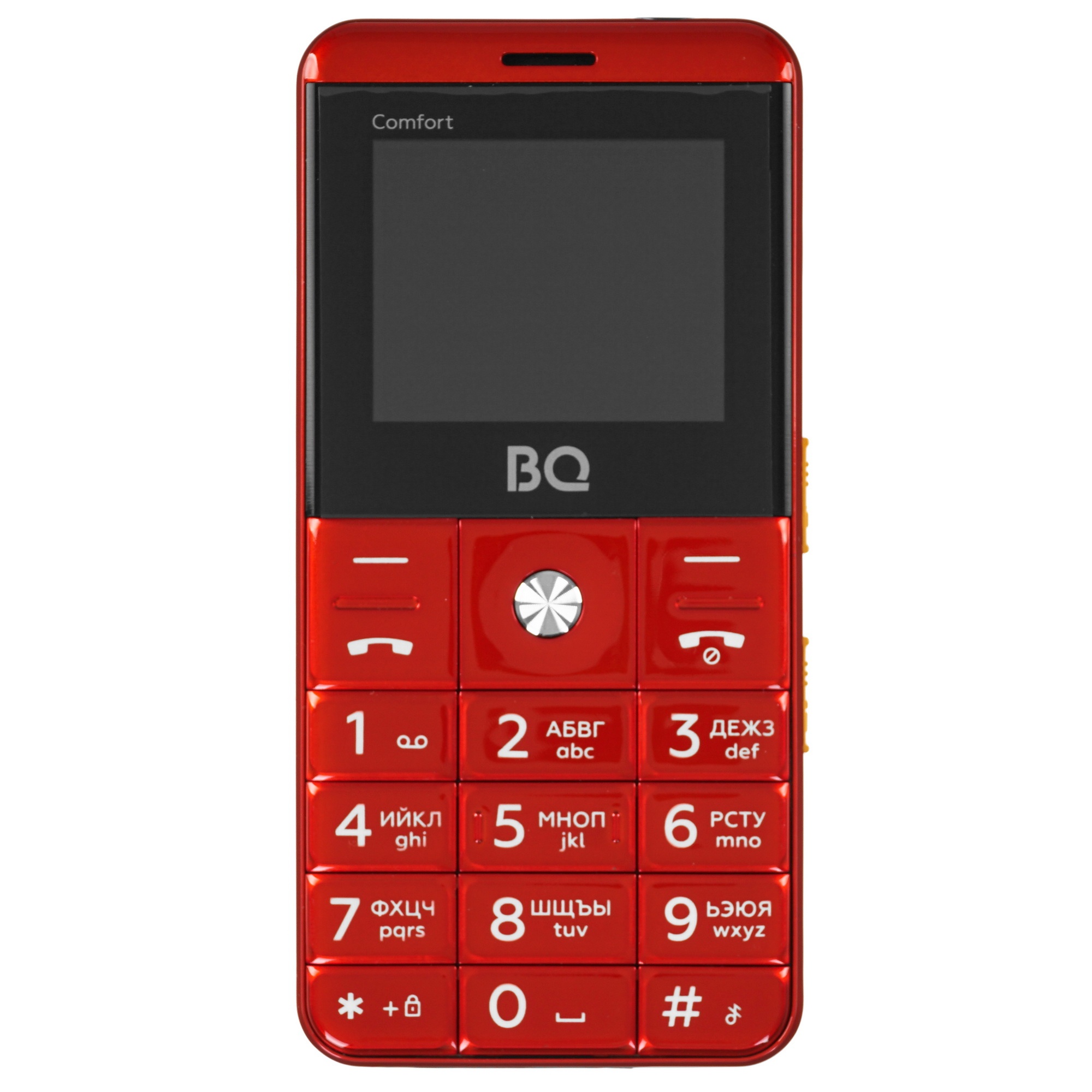 Мобильный телефон BQ 2006 Comfort красный/черный