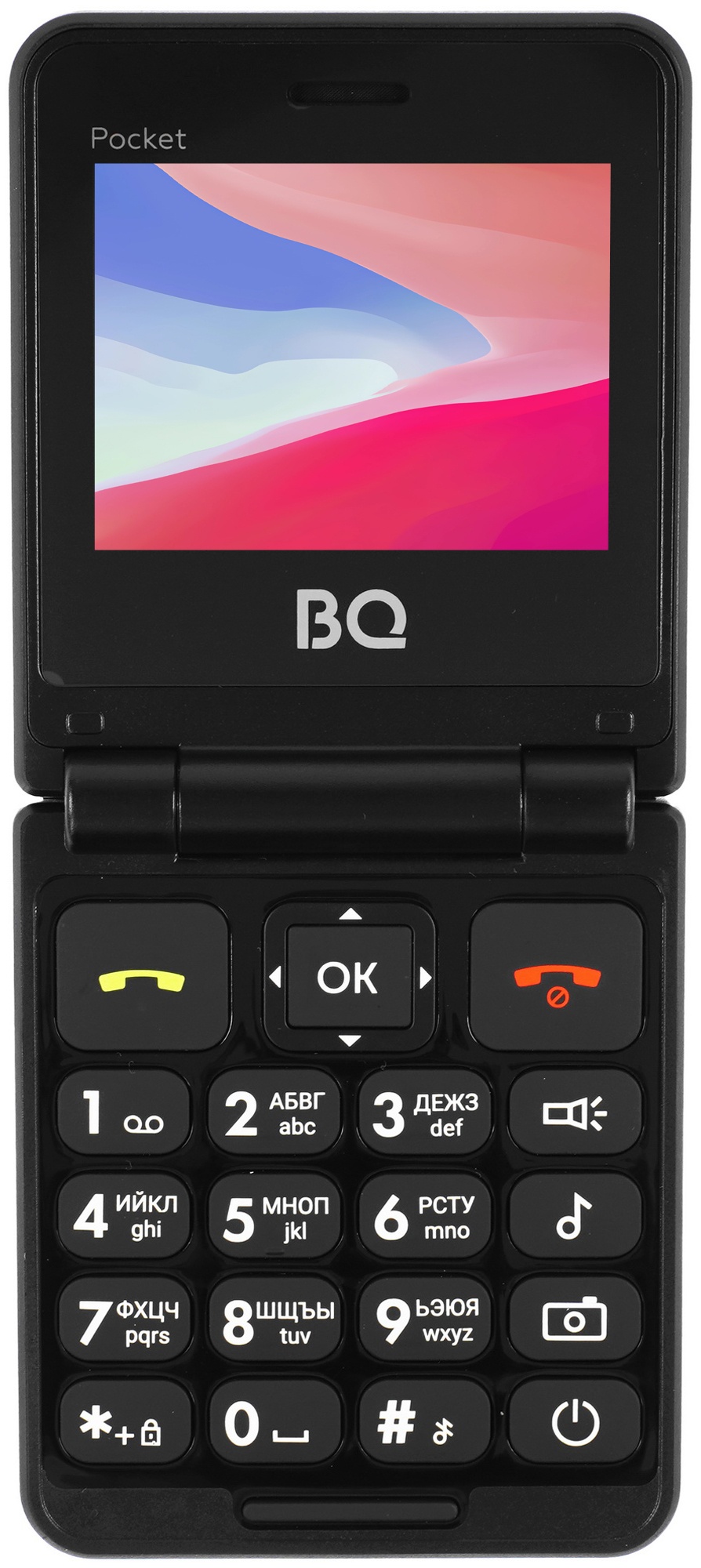 Мобильный телефон BQ 2456 Pocket Dark синий