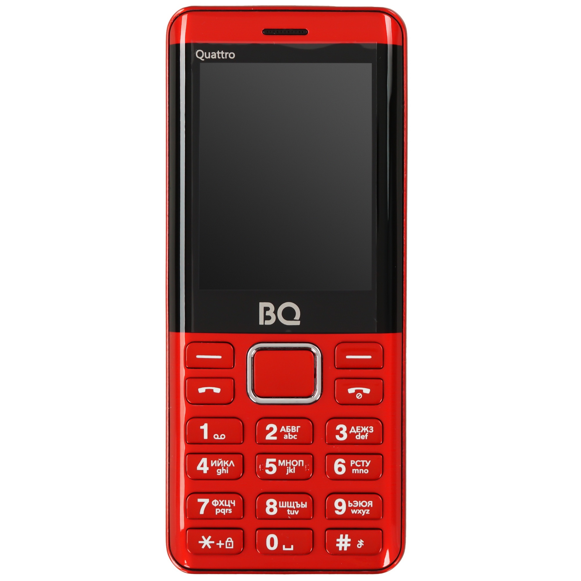 Мобильный телефон BQ 2453 Quattro красный