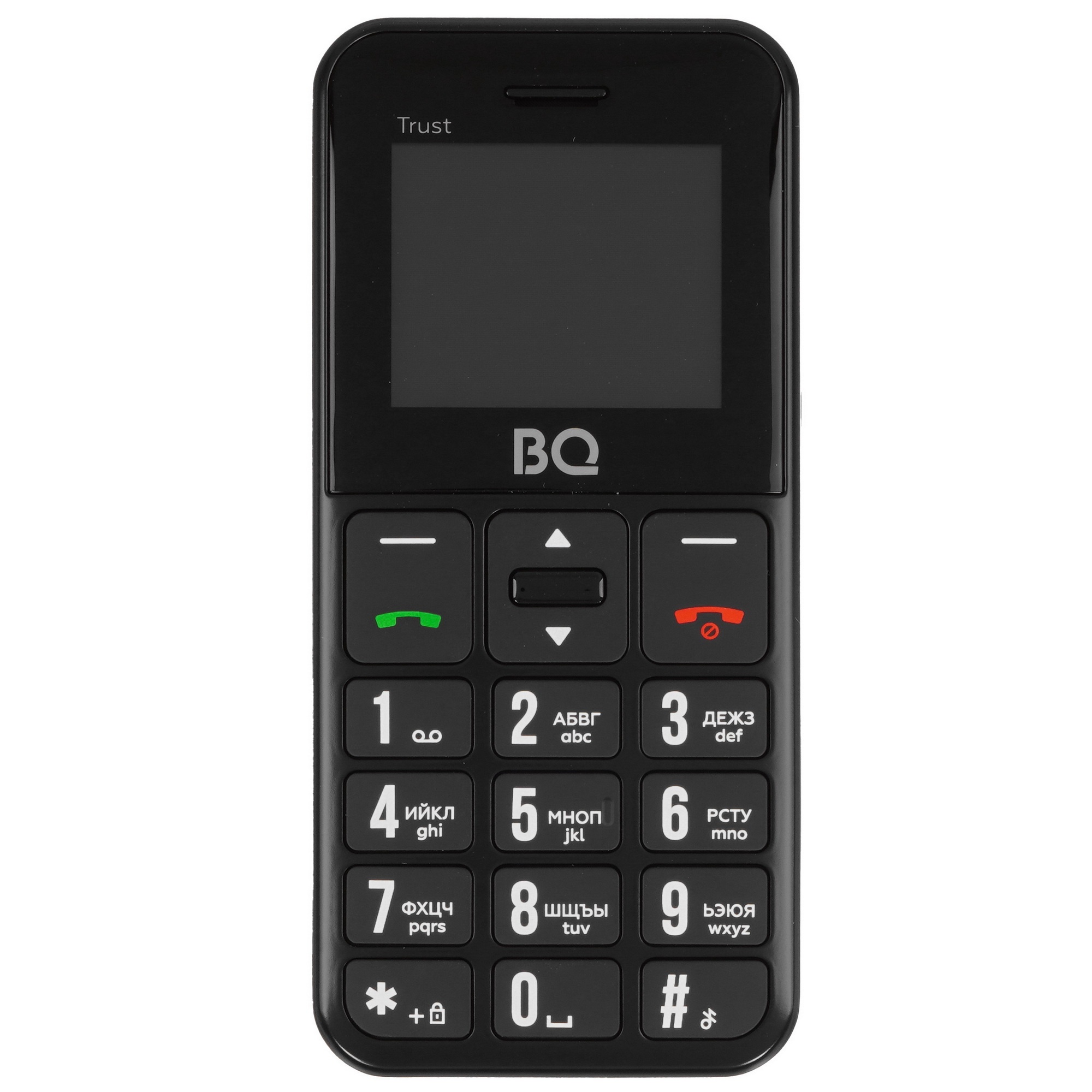 Мобильный телефон BQ 1866 Trust черный MTK6261