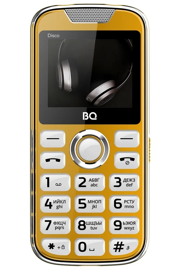 Мобильный телефон BQ 2005 Disco золотистый