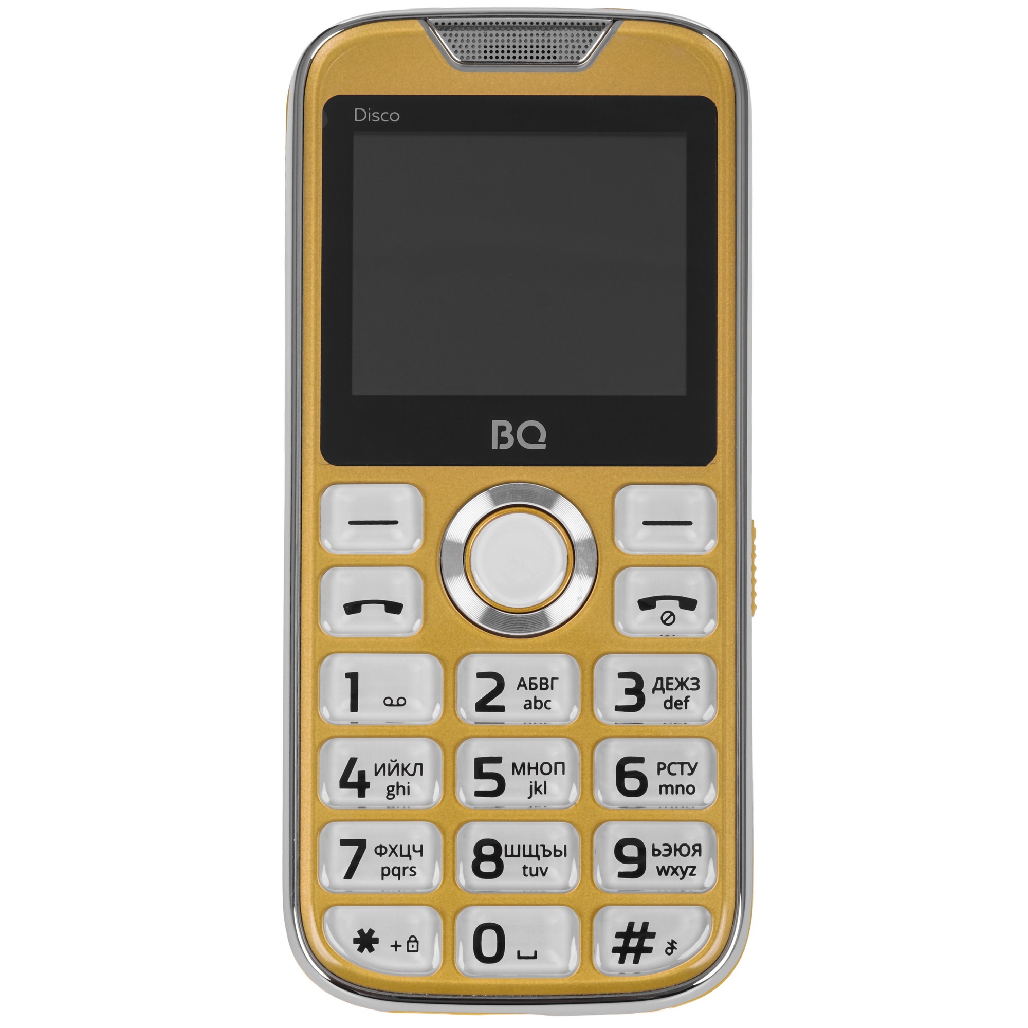 Мобильный телефон BQ 2005 Disco золотистый