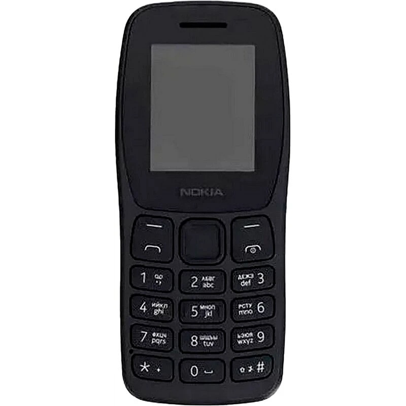 Мобильный телефон NOKIA 105 TA-1416 DS EAC2+ 4/4Mb черный