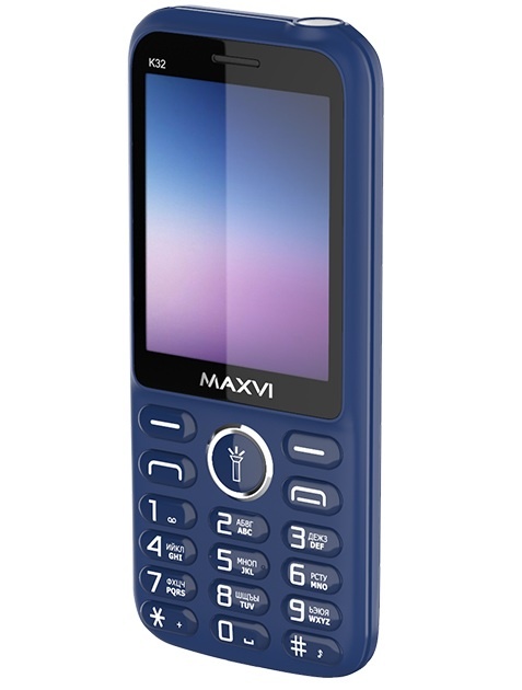 Мобильный телефон Maxvi K32 синий
