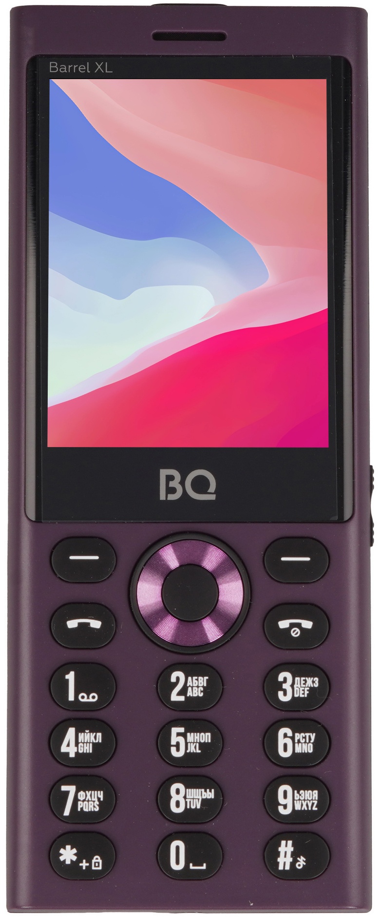 Мобильный телефон BQ 2832 Barrel XL Purple/черный SC6531E
