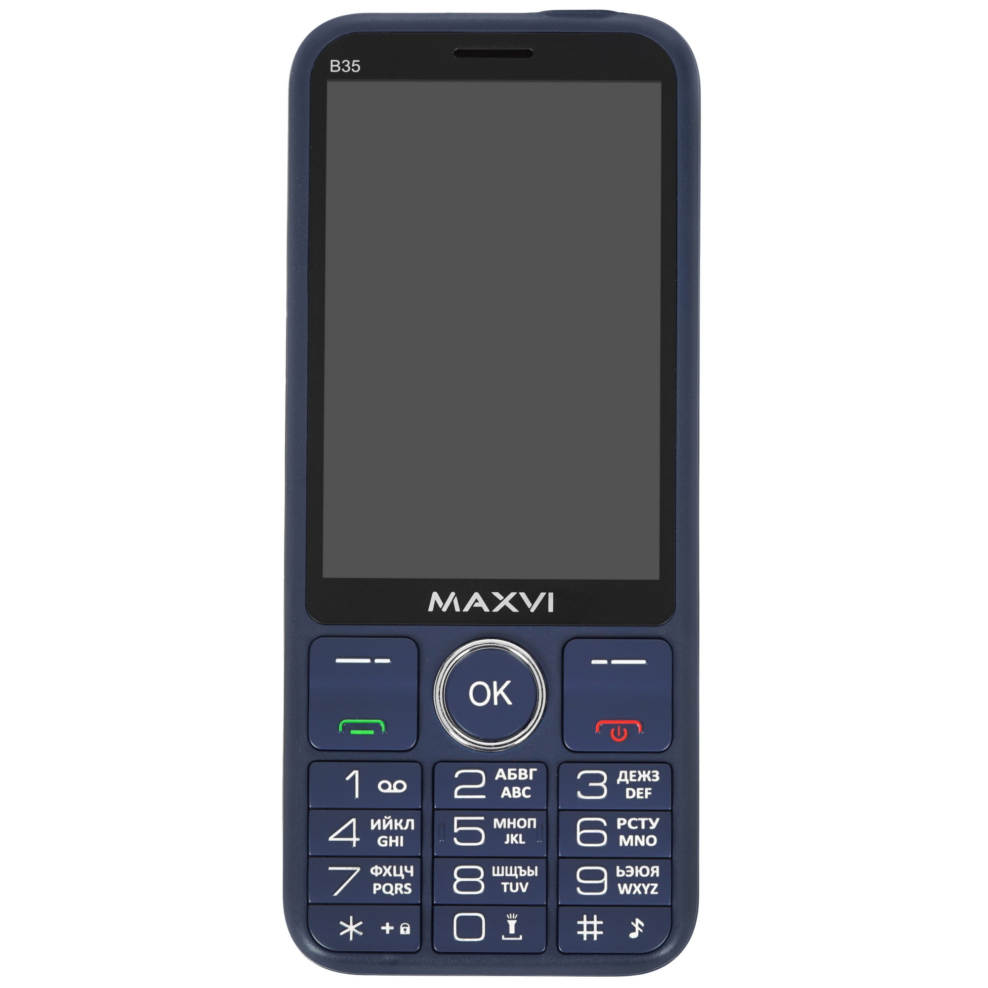 Мобильный телефон MAXVI B35 синий