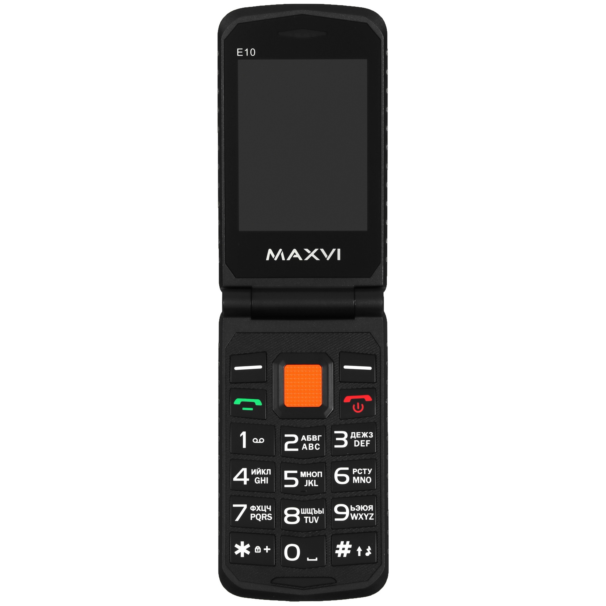 Мобильный телефон Maxvi E10 оранжевый