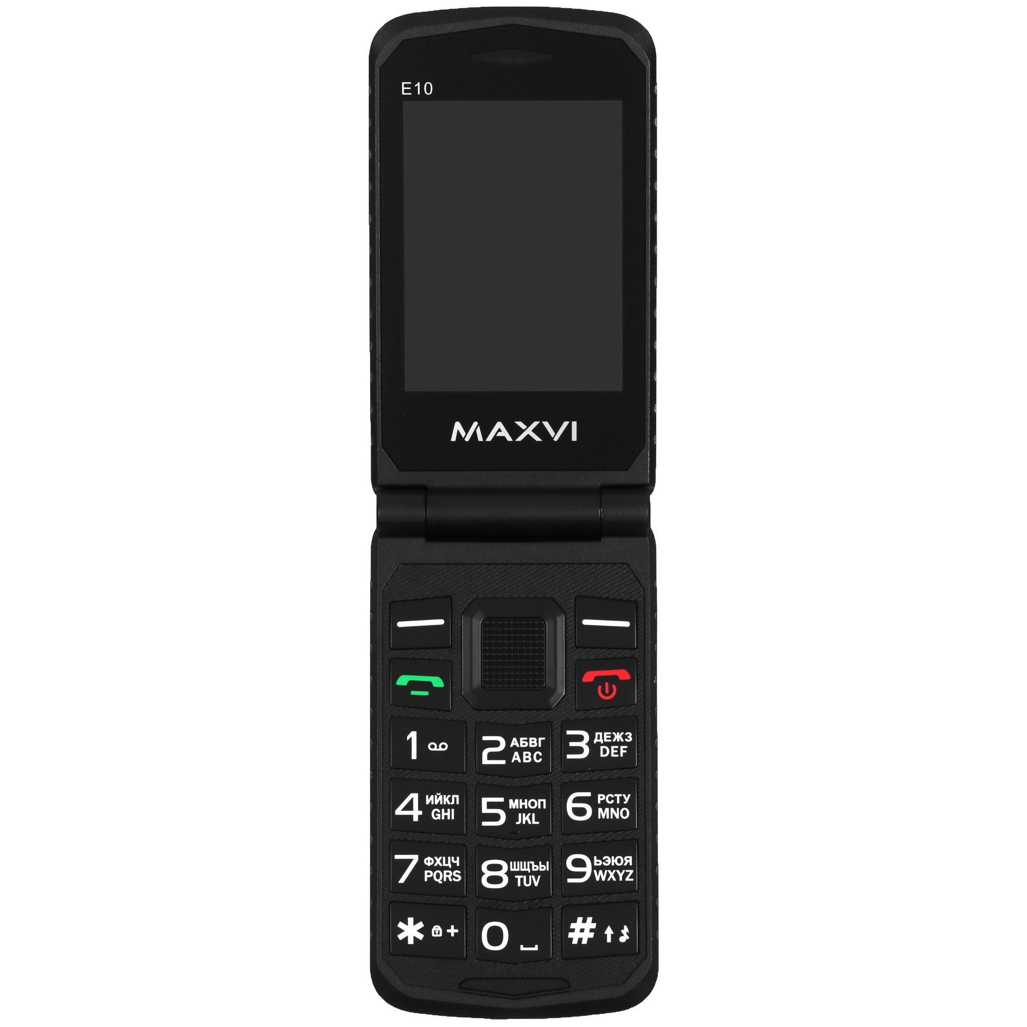 Мобильный телефон Maxvi E10 черный