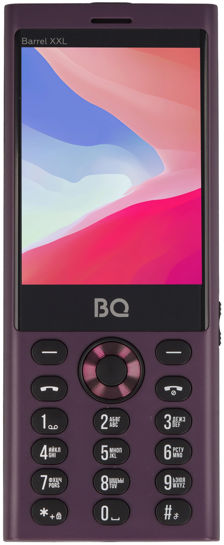 Мобильный телефон BQ 3598 Barrel XXL Purple/черный SC6531E