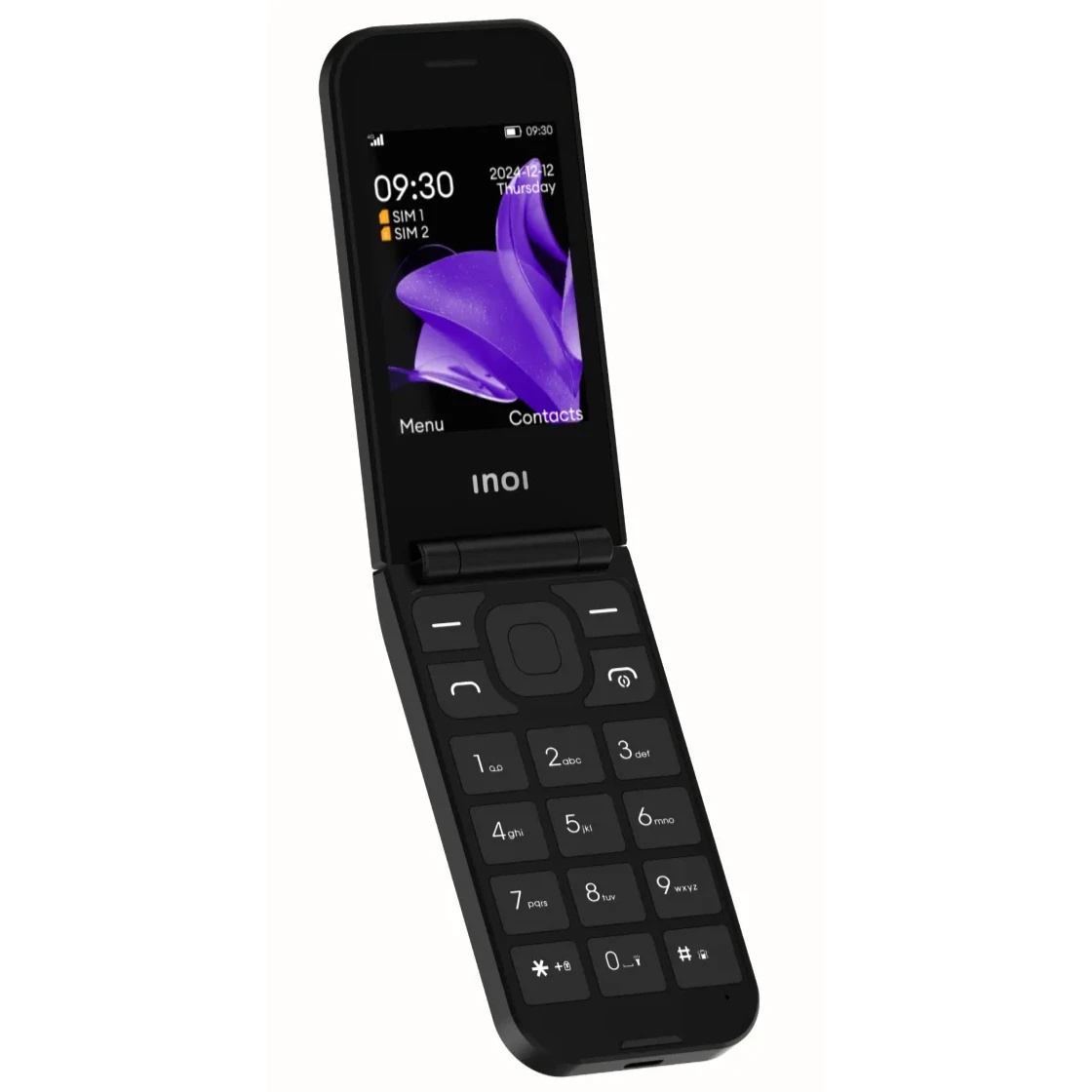 Мобильный телефон INOI 284 Flip 4G черный