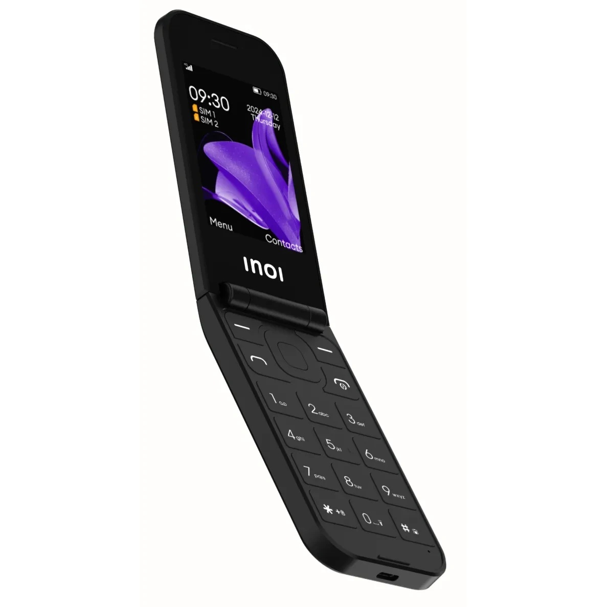 Мобильный телефон INOI 284 Flip 4G черный