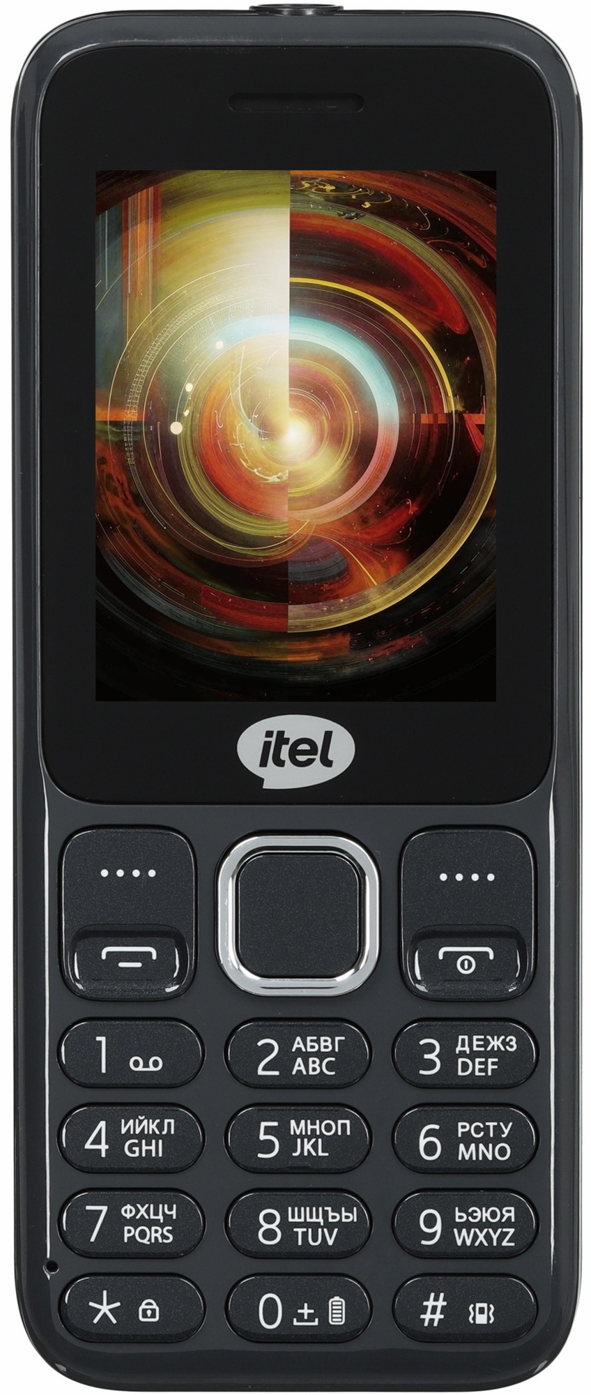 Мобильный телефон Itel P450 серый моноблок
