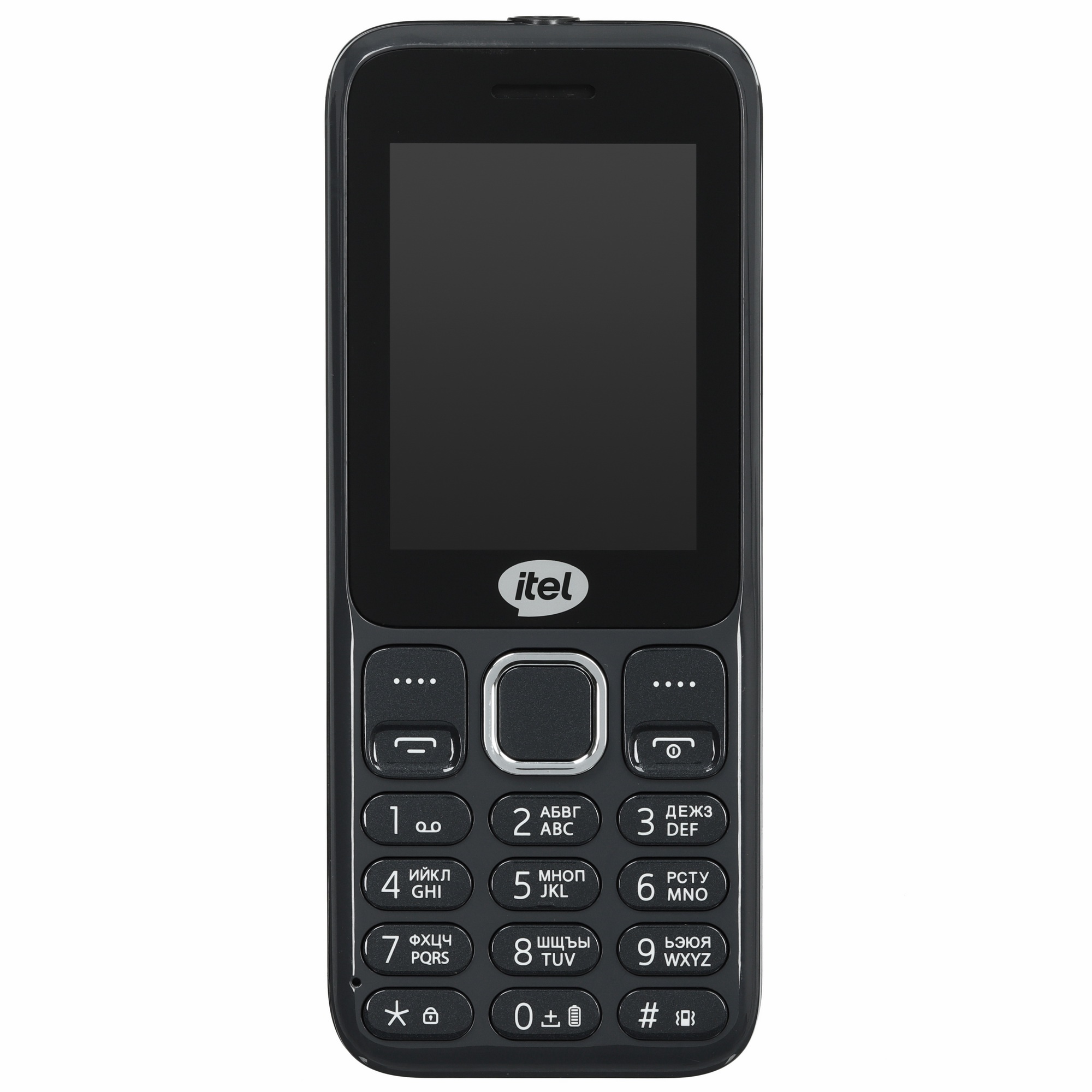 Мобильный телефон Itel P450 серый моноблок