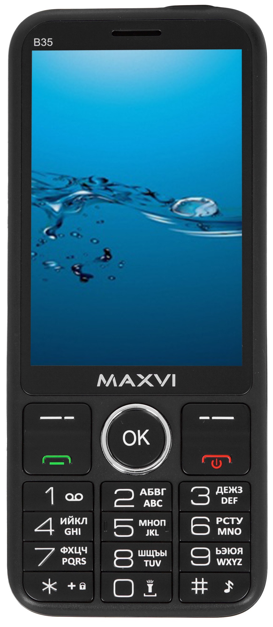 Мобильный телефон MAXVI B35 черный