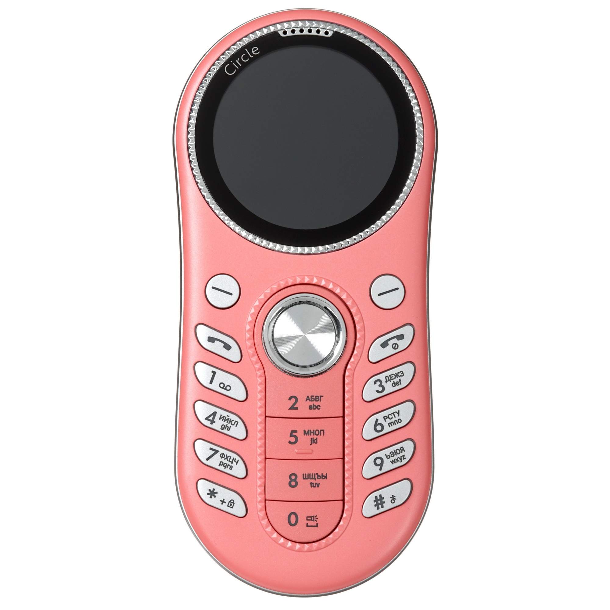 Мобильный телефон BQ 1416 Circle розовый SC6531E