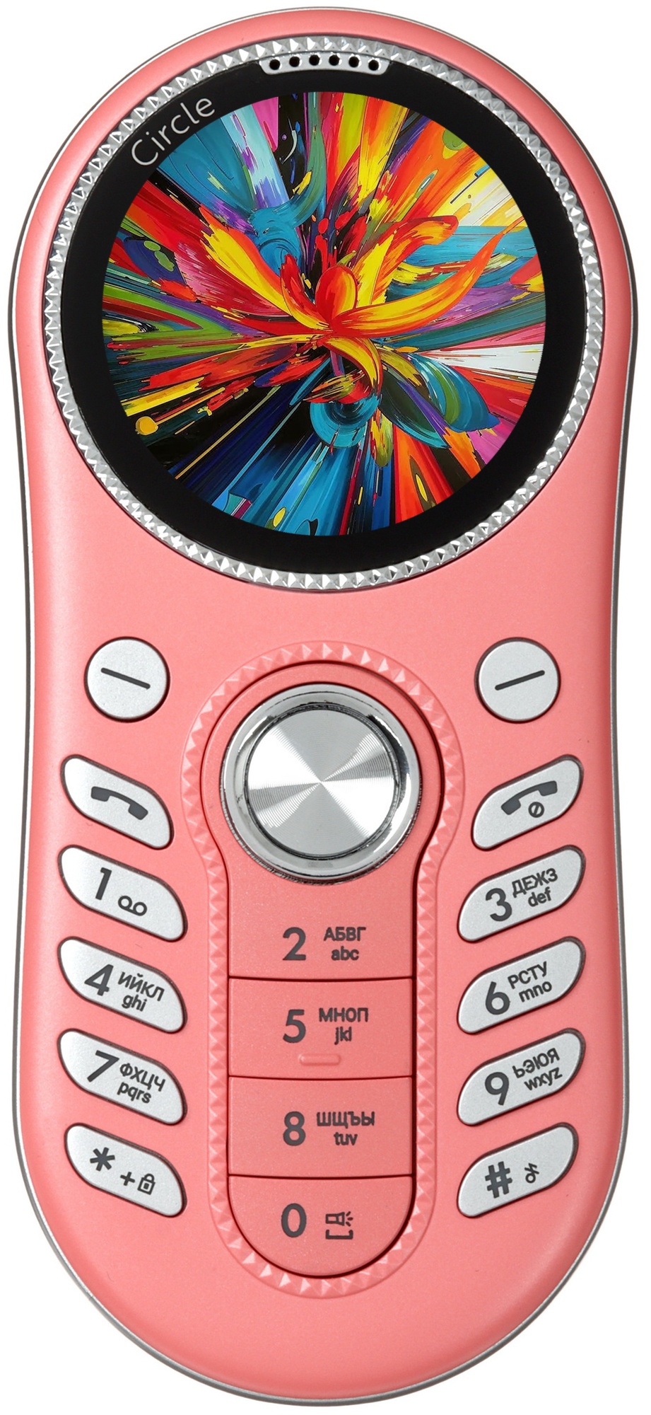 Мобильный телефон BQ 1416 Circle розовый SC6531E