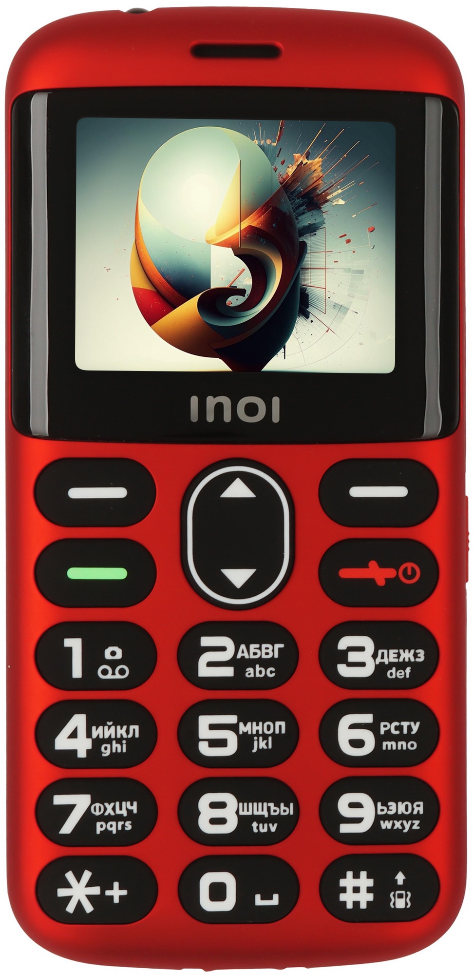 Мобильный телефон INOI 148 Senior 4G красный
