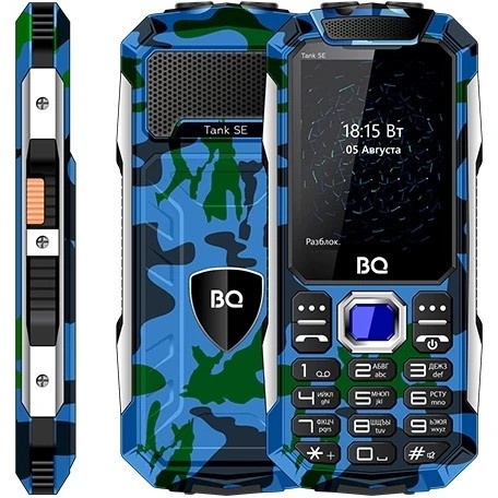 Мобильный телефон BQ-2432 Tank SE Чёрный