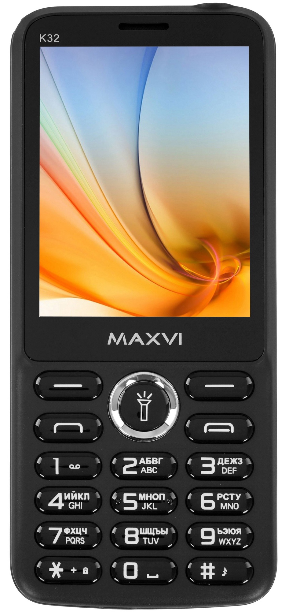 Мобильный телефон Maxvi K32 черный