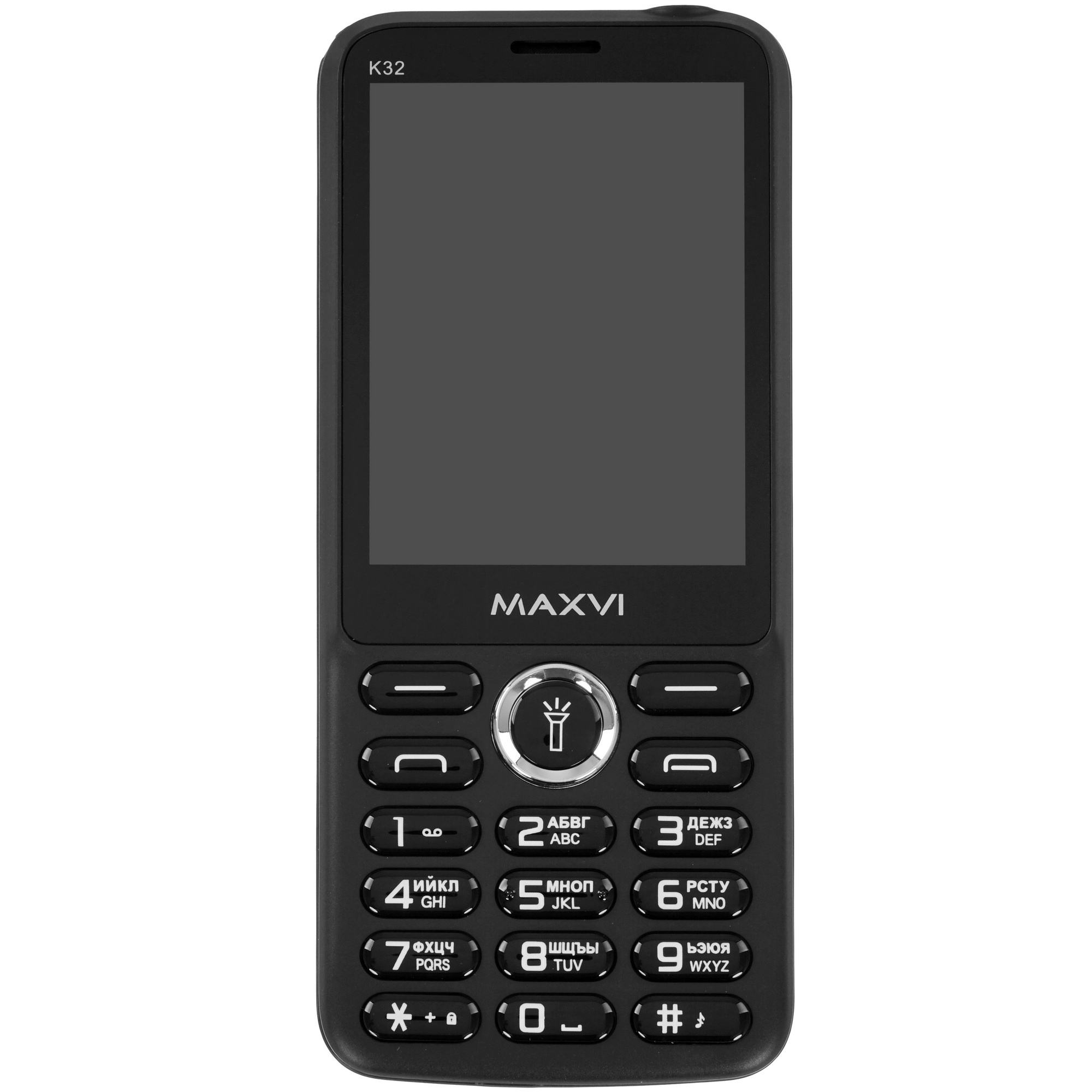 Мобильный телефон Maxvi K32 черный