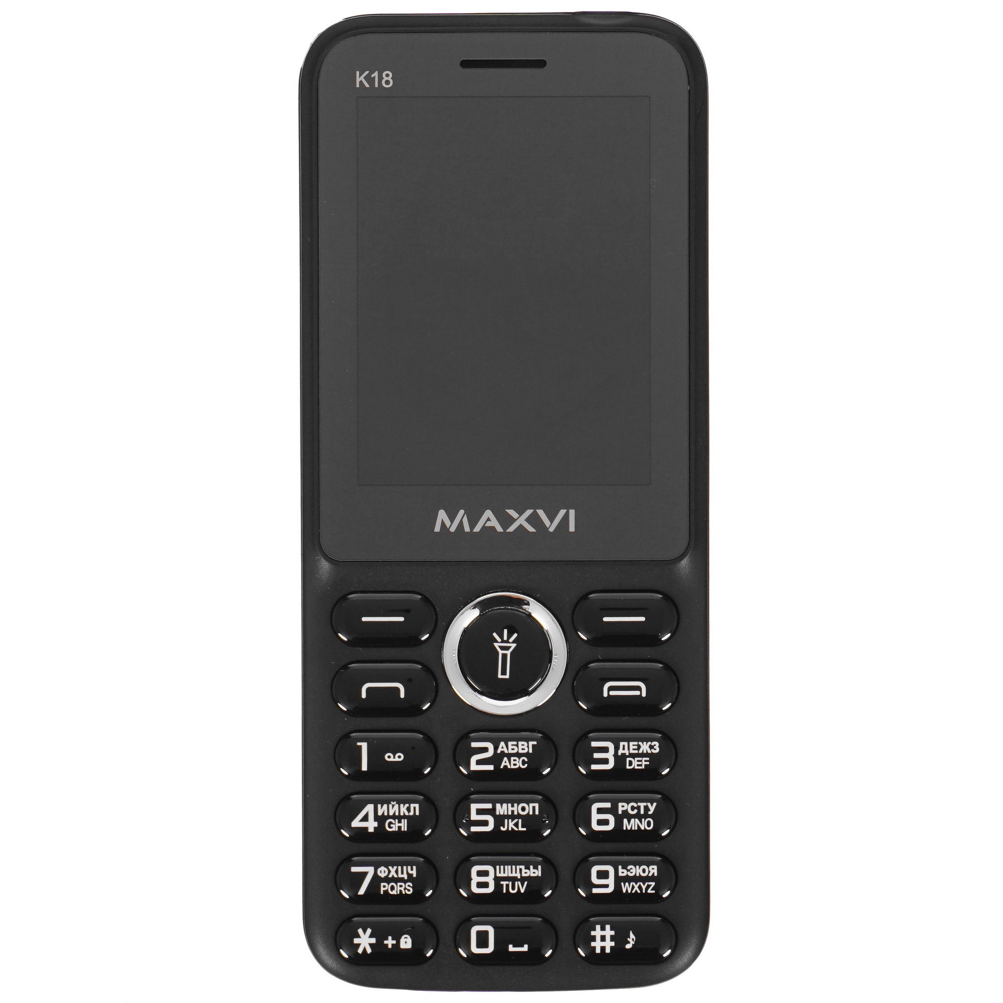 Мобильный телефон Maxvi K18 черный
