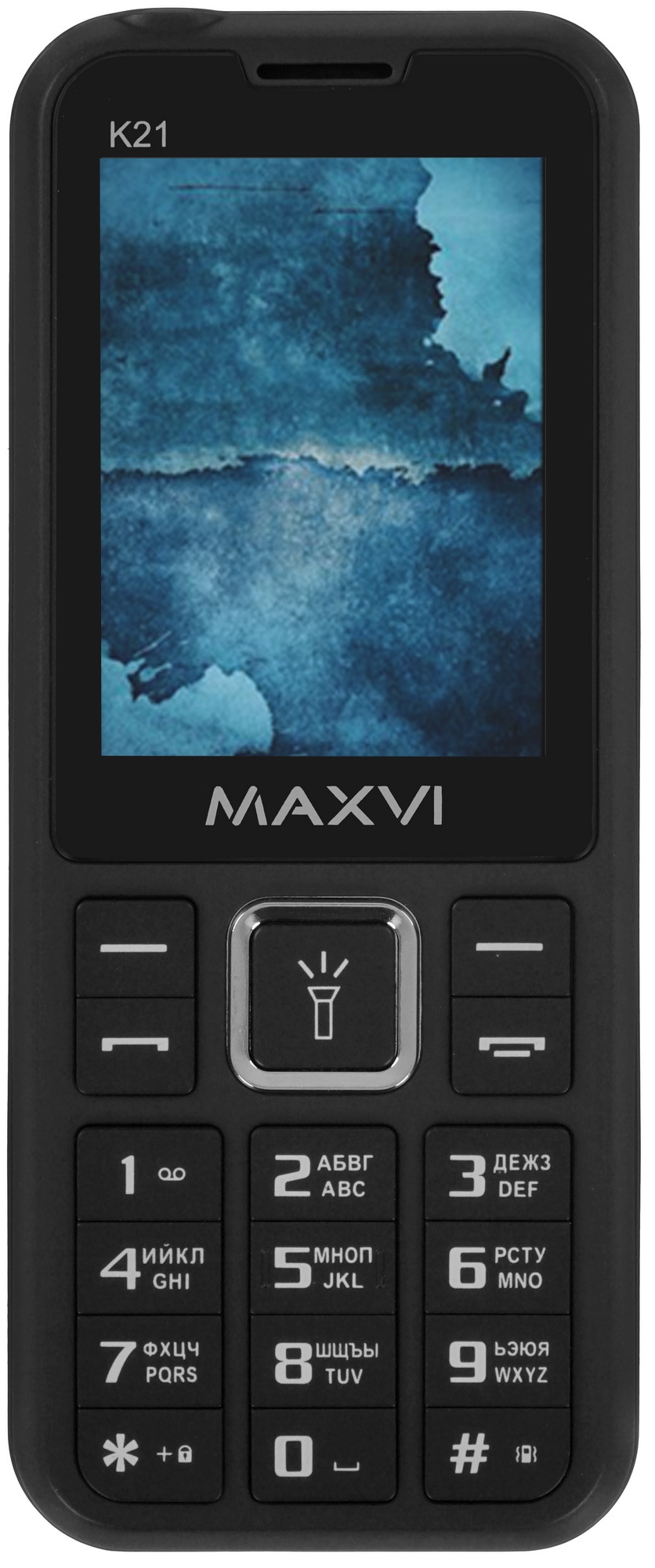 Мобильный телефон Maxvi K21 черный