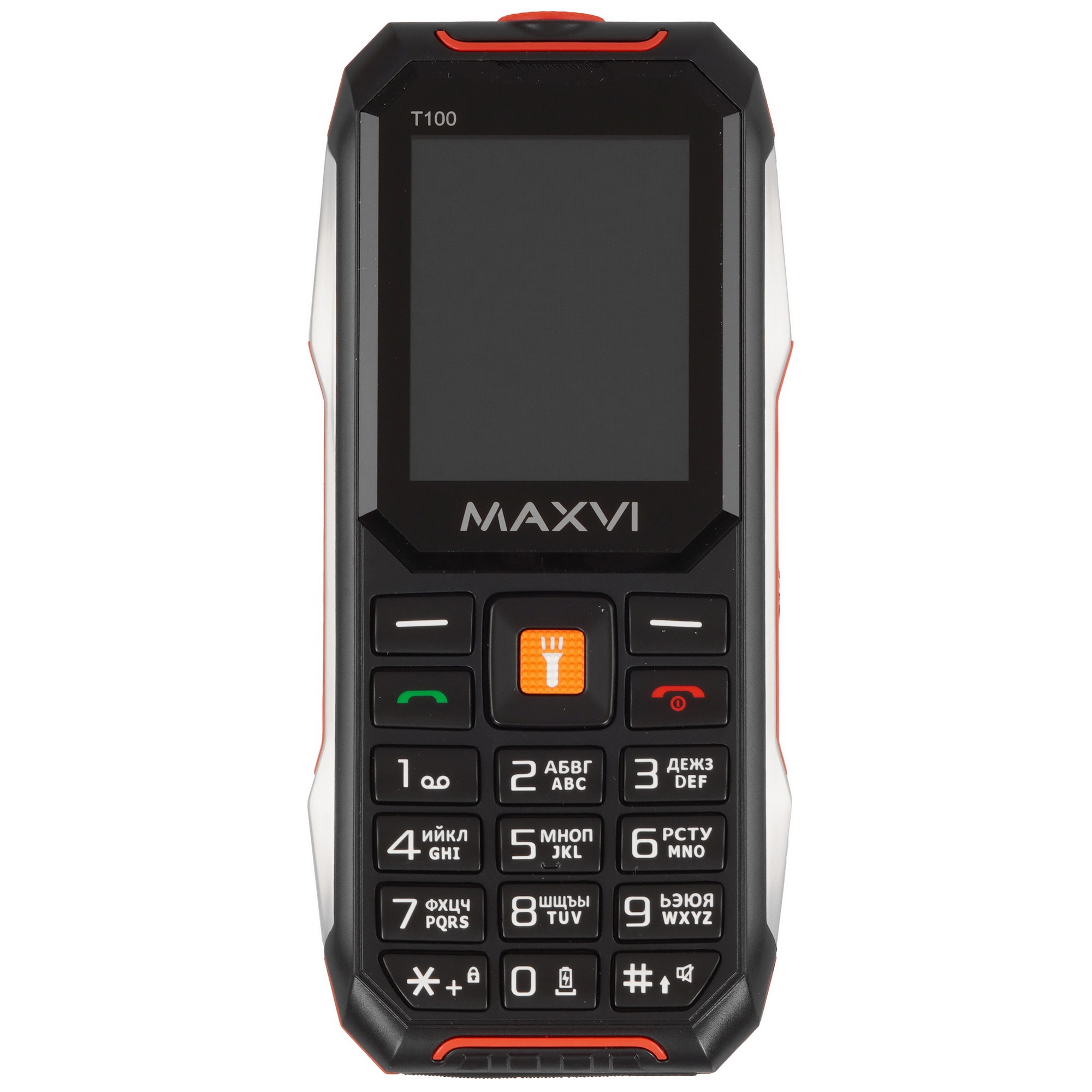 Мобильный телефон Maxvi T100 красный