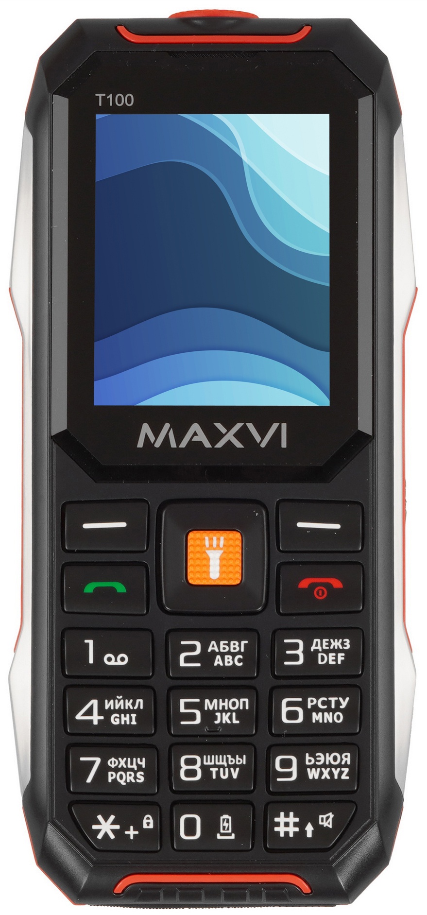 Мобильный телефон Maxvi T100 красный