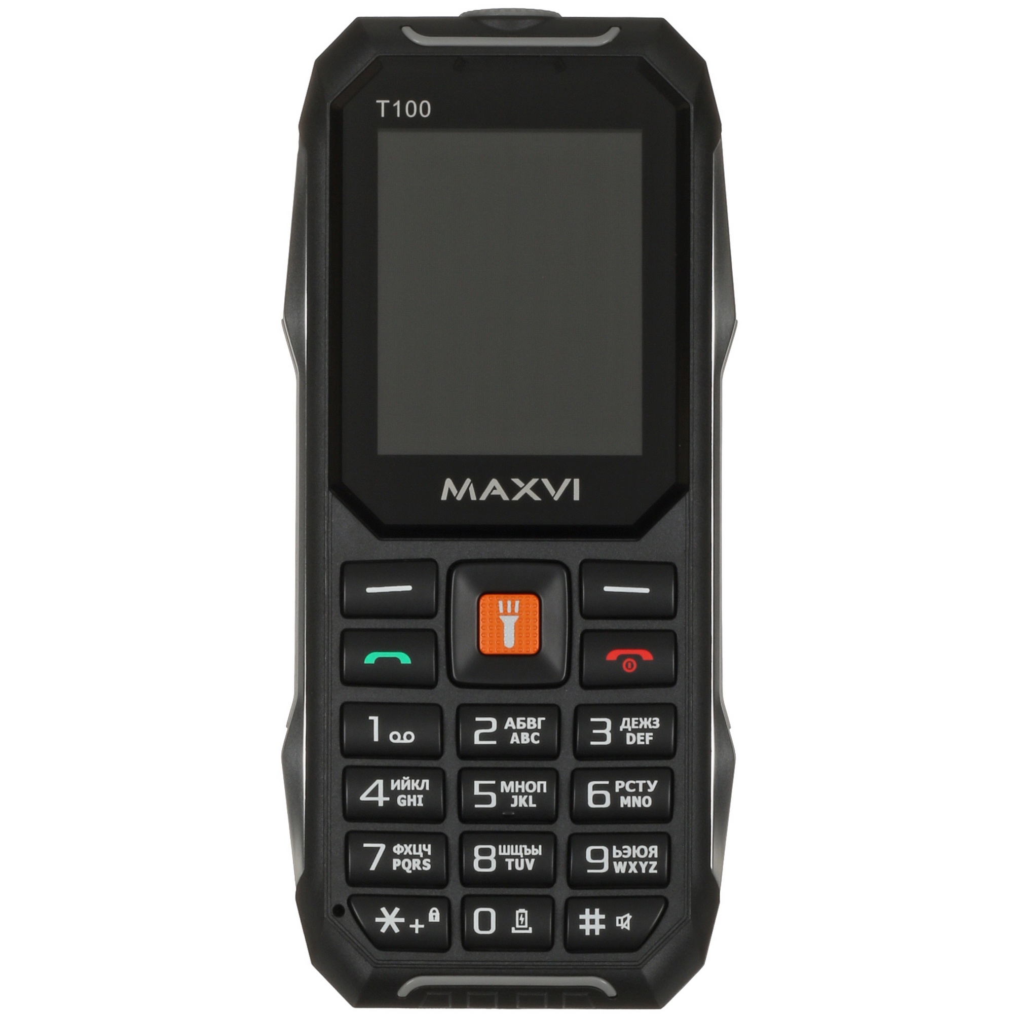 Мобильный телефон Maxvi T100 черный