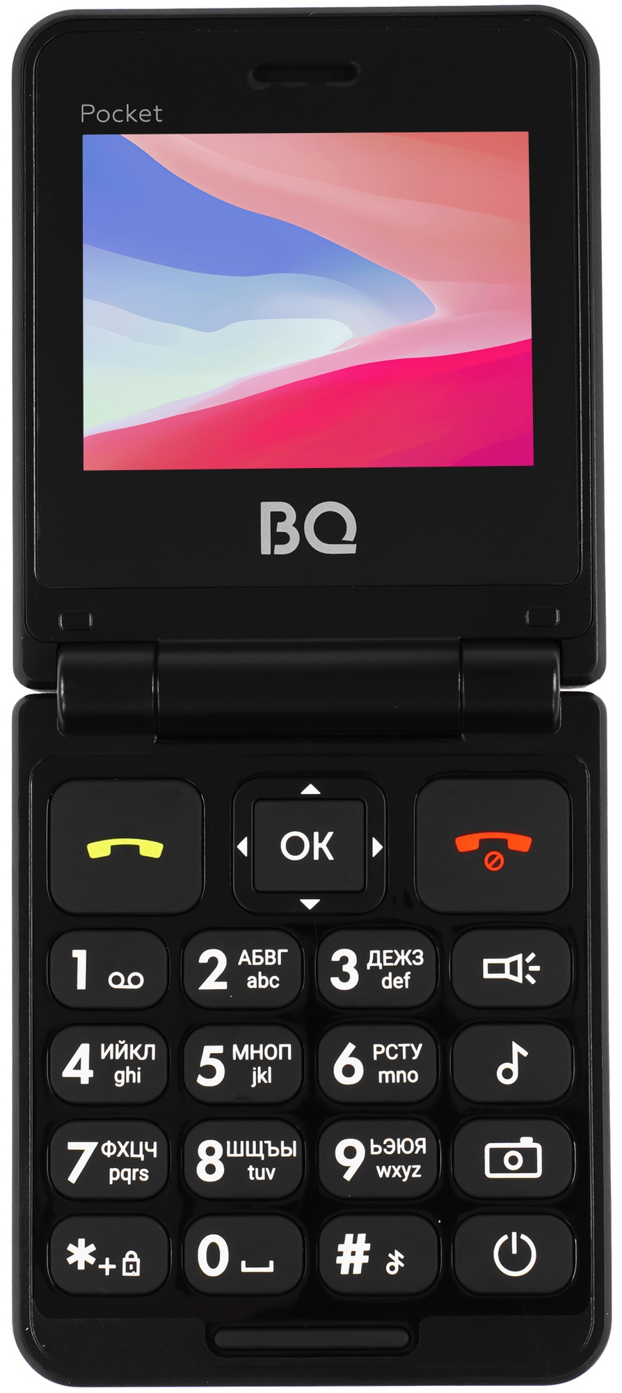 Мобильный телефон BQ 2456 Pocket Black
