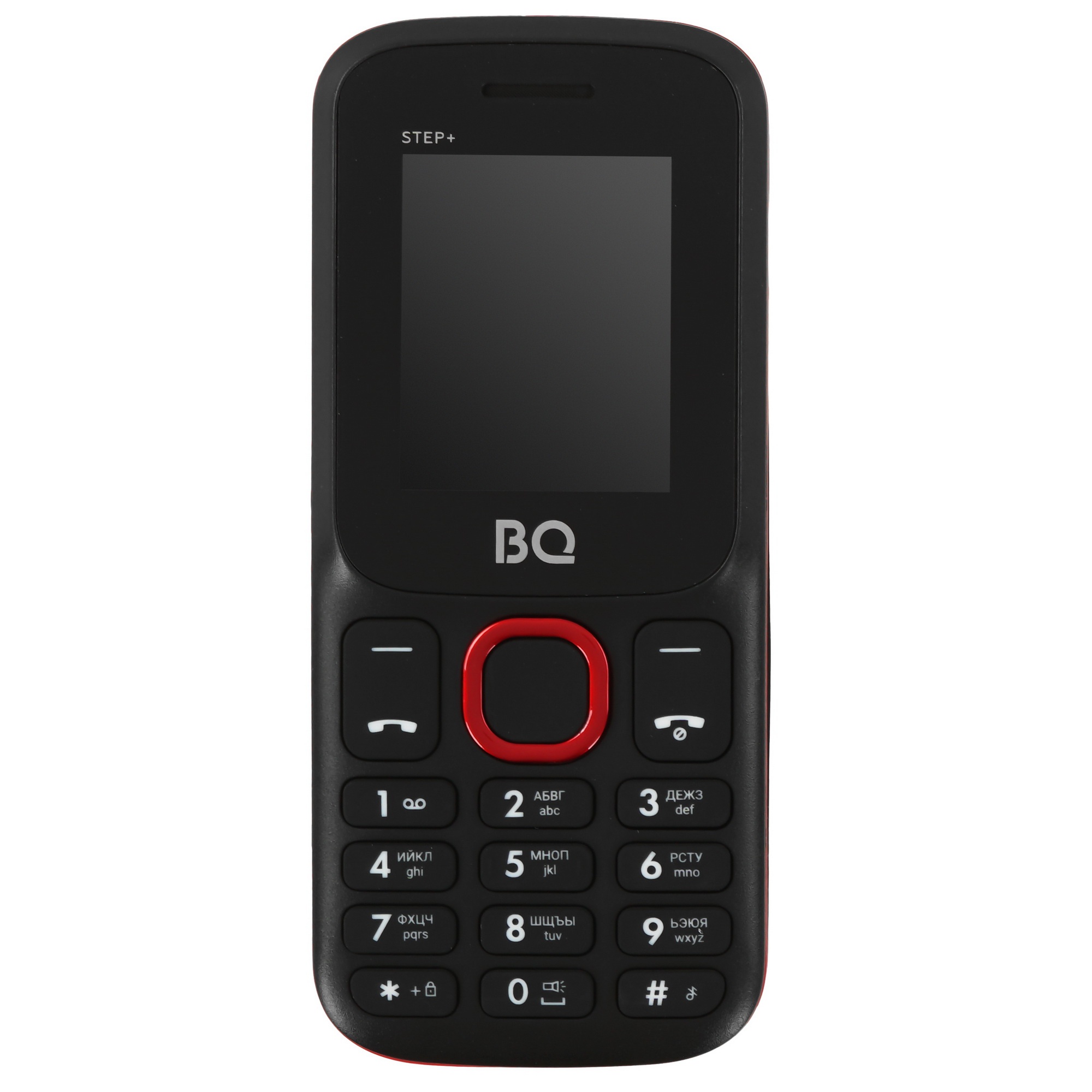 Мобильный телефон BQ 1848 Step+ черный/красный