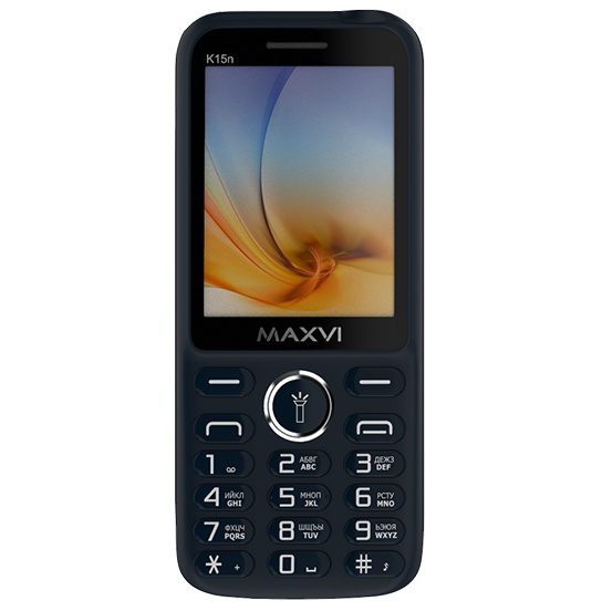 Мобильный телефон Maxvi K15n синий